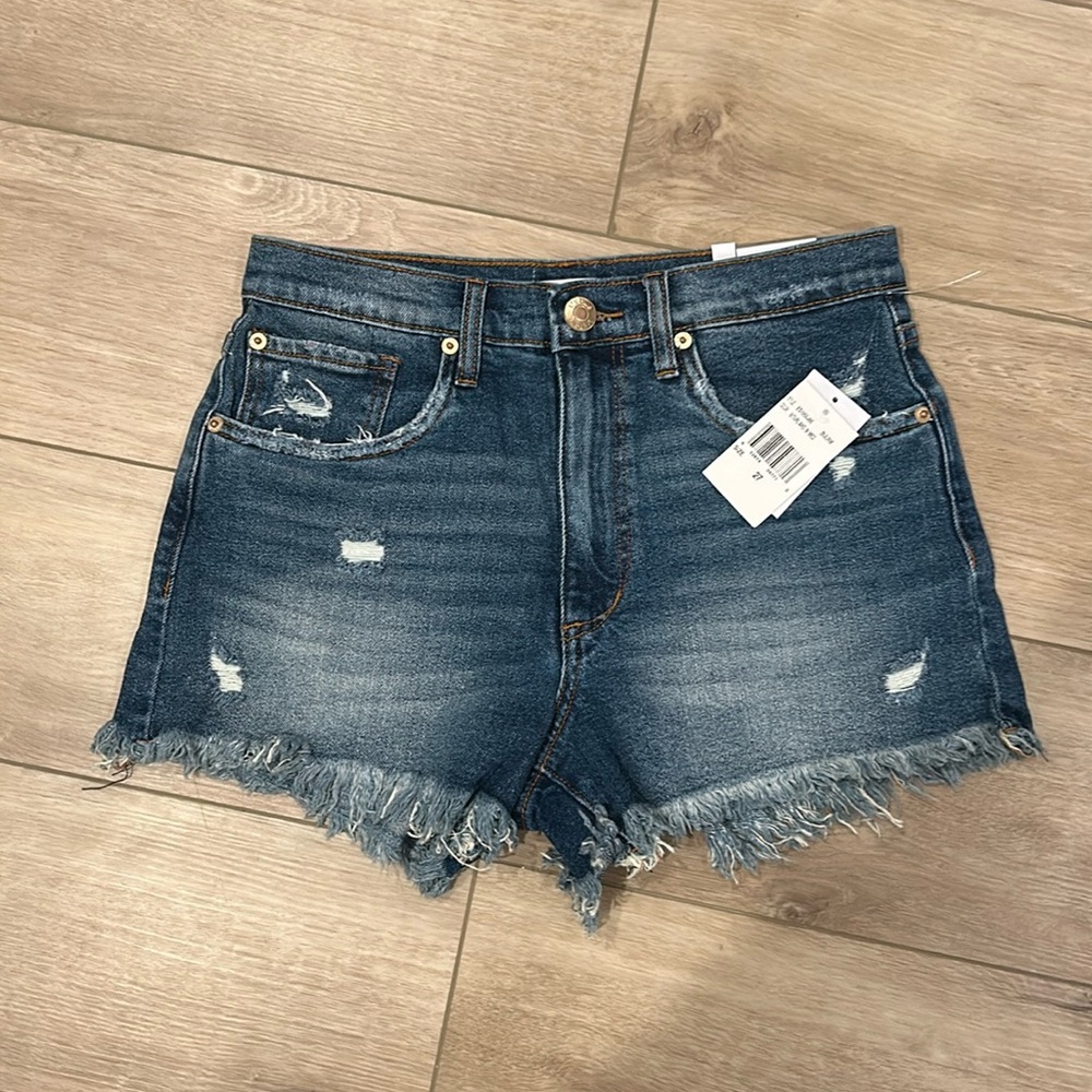 NWT STS Blue Layne High Waist Shorts 11” High Rise